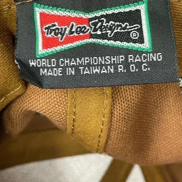 Troy Lee Designs Snapback Hat Brown Adjustable Back Motocross Racing Honda - Picture 6 of 6